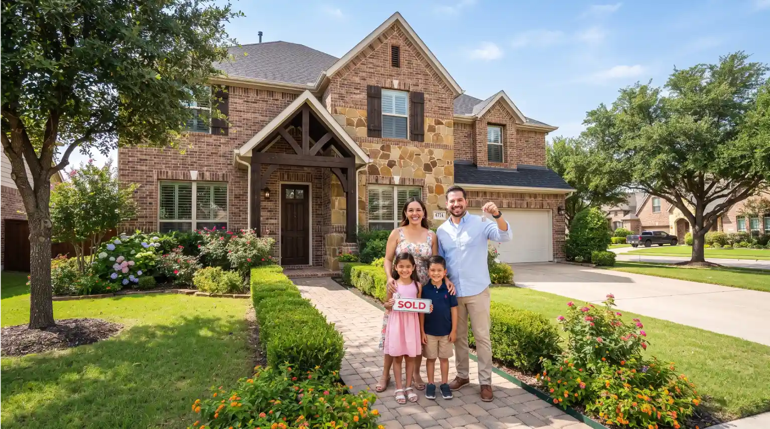 Casa de ladrillo en Dallas Texas de venta de dueño a dueño financiada con ITIN
