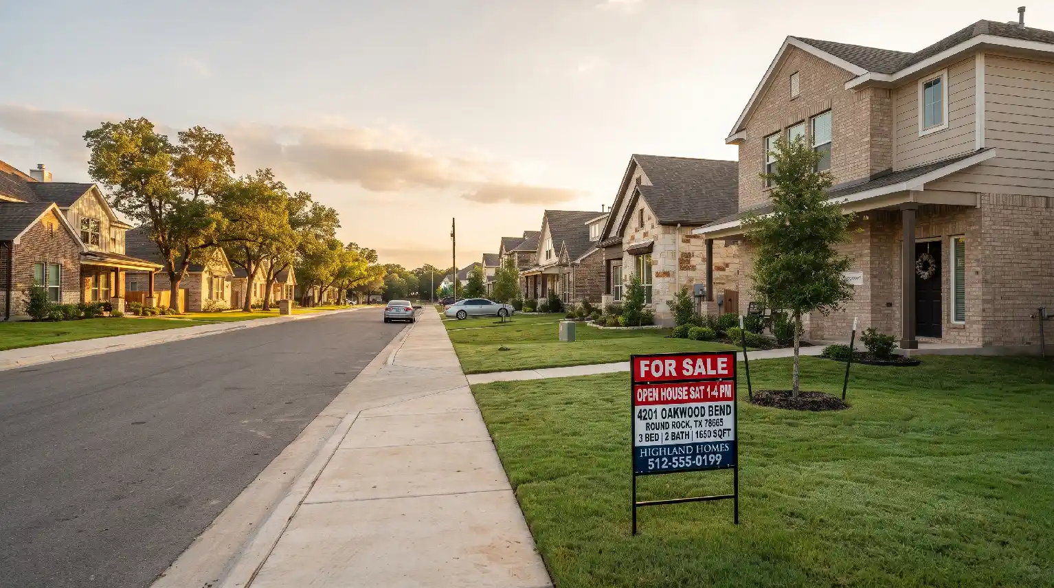 Casas baratas en los suburbios de Round Rock y Pflugerville cerca de Austin