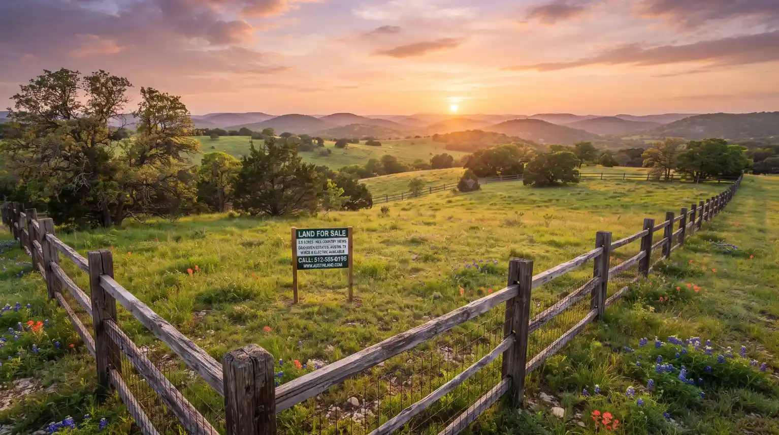 Terreno en venta cerca de Austin Texas para poner una trail o construir